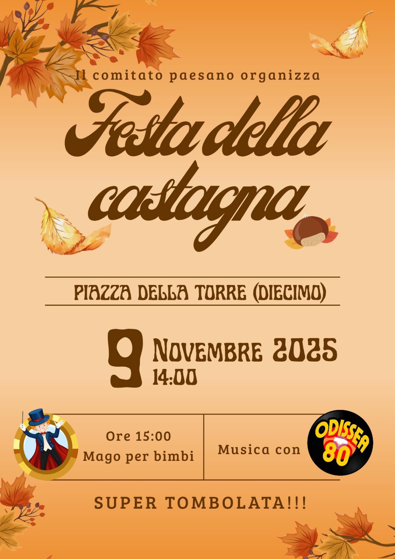 festa della castagna zocca 2025
